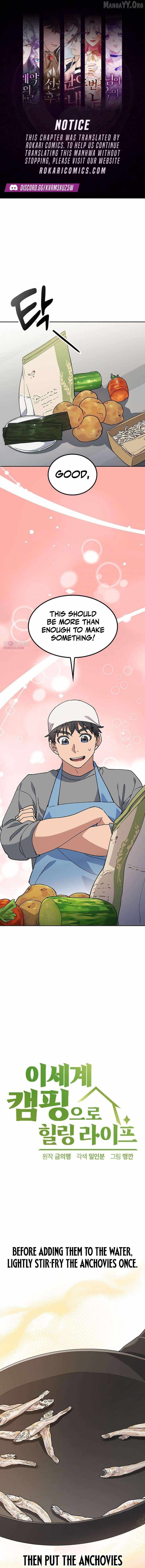 HEALING LIFE THROUGH CAMPING IN ANOTHER WORLD Chapter 90 1