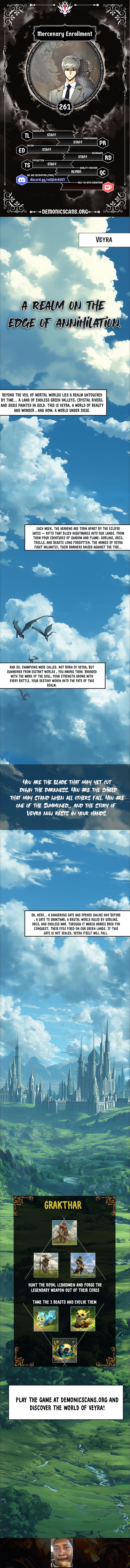 Mercenary Enrollment Chapter 261 0