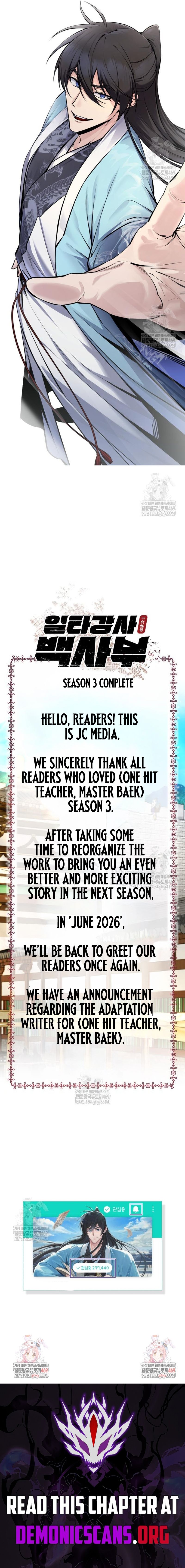 One Hit Teacher, Master Baek Chapter 145 23