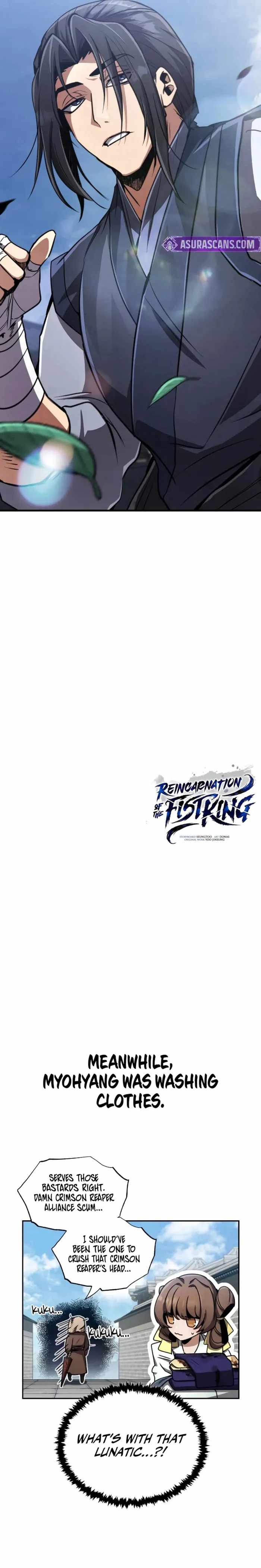 Reincarnation of the Fist King MAnhwa Chapter 16
